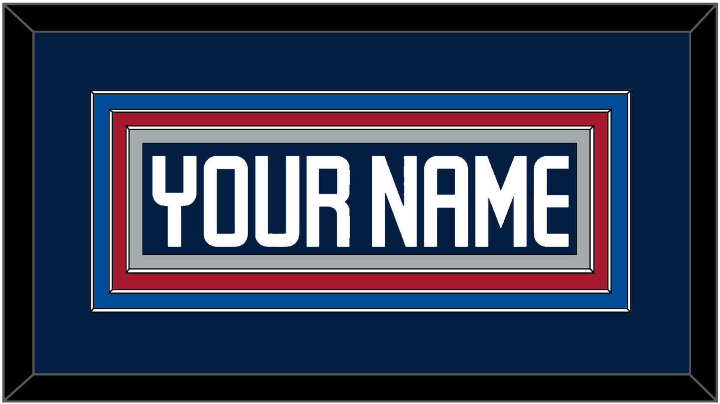 Winnipeg Nameplate - Home Navy - Premier Tier 4