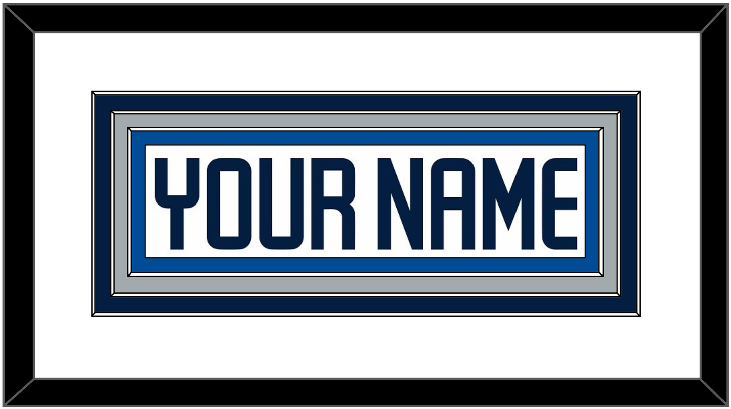 Winnipeg Nameplate - Road White - Premier Tier 1