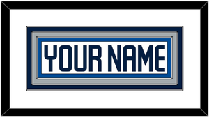 Winnipeg Nameplate - Road White - Triple Mat 1