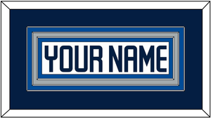 Winnipeg Nameplate - Road White - Triple Mat 3