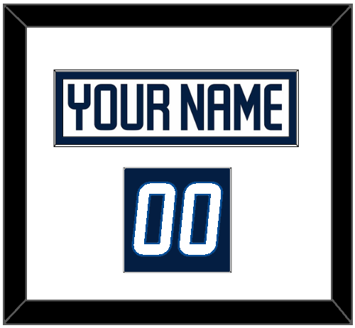 Winnipeg Nameplate & Number (Shoulder) - Road White - Single Mat 1