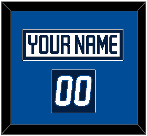 Winnipeg Nameplate & Number (Shoulder) - Road White - Essential Tier 2