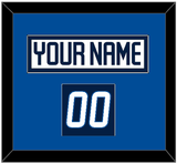 Winnipeg Nameplate & Number (Shoulder) - Road White - Single Mat 2