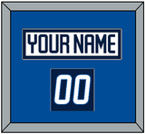 Winnipeg Nameplate & Number (Shoulder) - Road White - Single Mat 2