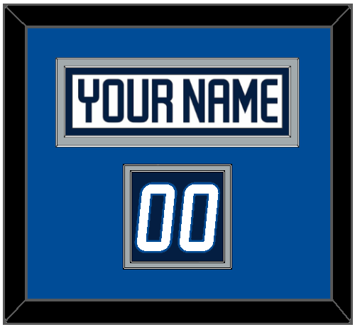 Winnipeg Nameplate & Number (Shoulder) - Road White - Signature Tier 3