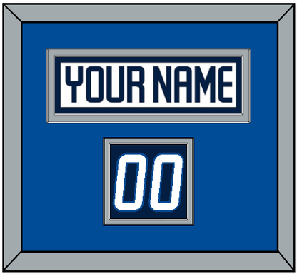 Winnipeg Nameplate & Number (Shoulder) - Road White - Signature Tier 3