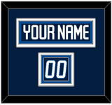 Winnipeg Nameplate & Number (Shoulder) - Home Navy - Triple Mat 2