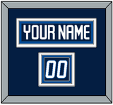 Winnipeg Nameplate & Number (Shoulder) - Home Navy - Triple Mat 2