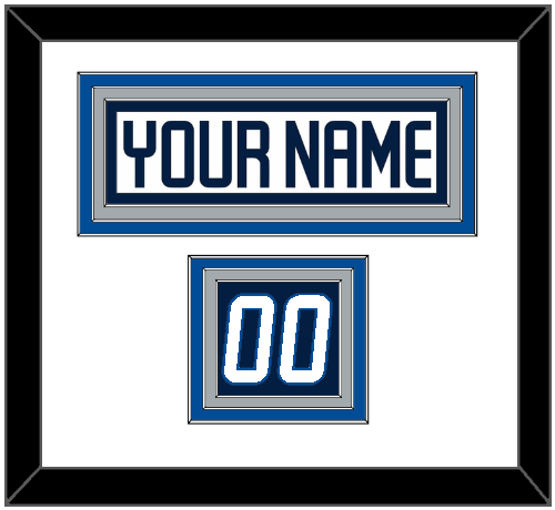 Winnipeg Nameplate & Number (Shoulder) - Road White - Premier Tier 1