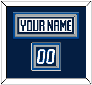 Winnipeg Nameplate & Number (Shoulder) - Road White - Triple Mat 2