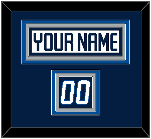 Winnipeg Nameplate & Number (Shoulder) - Road White - Signature Tier 2