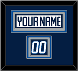 Winnipeg Nameplate & Number (Shoulder) - Road White - Triple Mat 2