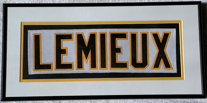 Pittsburgh Nameplate - Home White (1992-2002) - Signature Tier 1