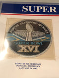 San Francisco Nameplate & 2 Super Bowl Patches - Road White - Triple Mat 8