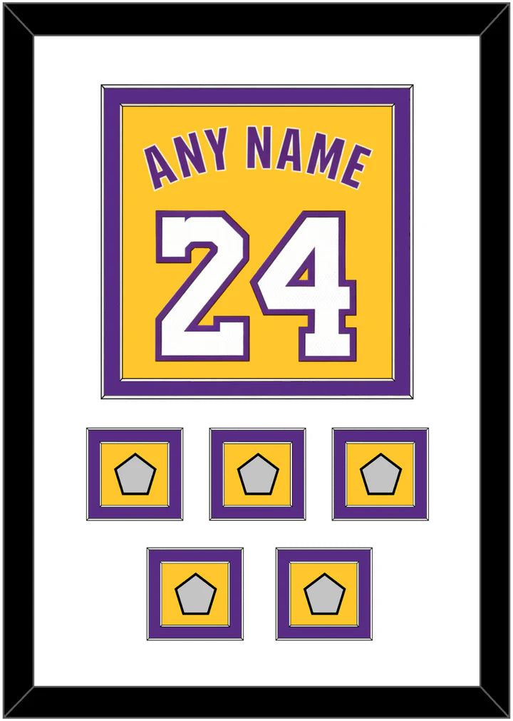 Combined layout with championship patches
